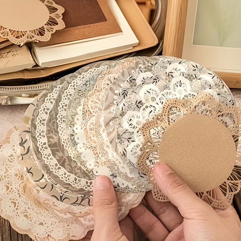 Vintage Hollow Lace , Junk Journal Supplies, Arts And Crafts , Decorative Journal Set, Diy Planner Decoration
Vintage Hollow Lace , Junk Journal Supplies, Arts And Crafts , Decorative Journal Set, Diy Planner Decoration