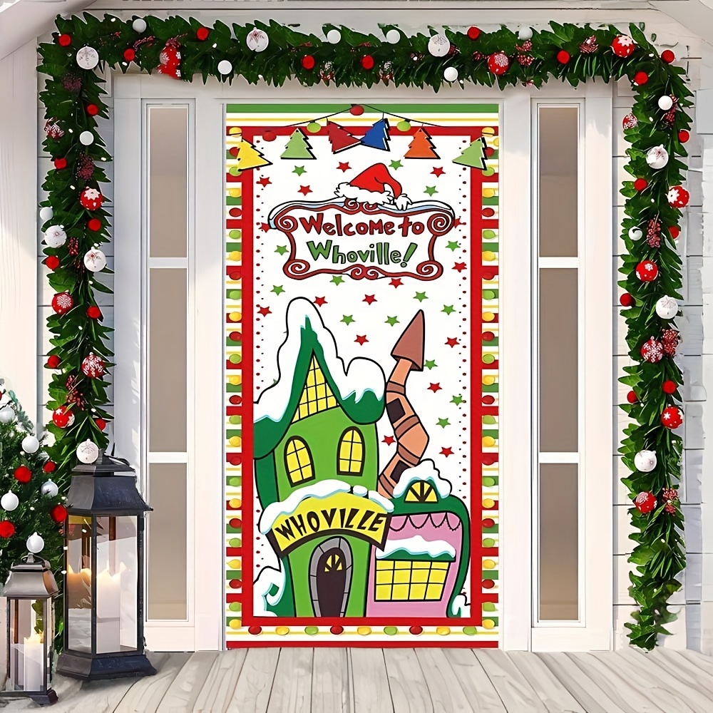 Whoville Christmas Decoration - Polyester Hanging For - Non-electric Drapes For And New - Featherless
Whoville Christmas Decoration - Polyester Hanging For - Non-electric Drapes For And New - Featherless