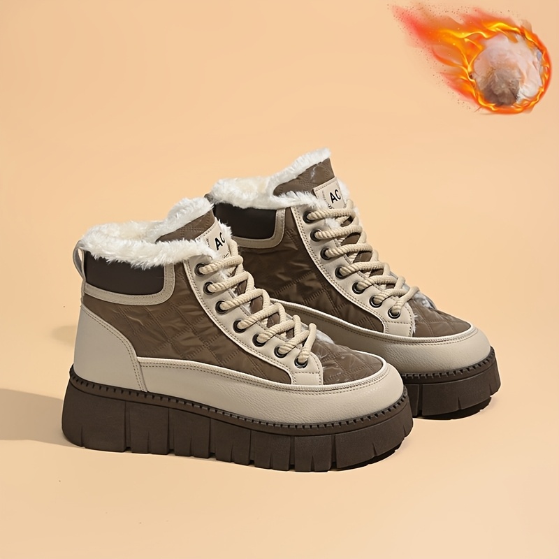 Women's Winter Plush Snow Boots, Bottom Warm Shoes, Fashion Casual High Top Short Boots For Women
Women's Winter Plush Snow Boots, Bottom Warm Shoes, Fashion Casual High Top Short Boots For Women