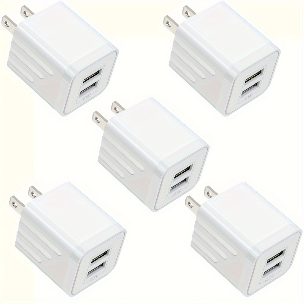 Jozashon 5- Usb Charger, 2.1a Usb Adapter Charger Charging Box For Iphone Pro/15 /14, Samsung , , Lg, -
Jozashon 5- Usb Charger, 2.1a Usb Adapter Charger Charging Box For Iphone Pro/15 /14, Samsung , , Lg, -