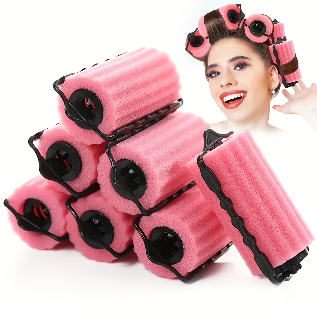 Sponge Curler Without Hair Damage Large Pear Curling Wand Sleeping Curling Artifact Curling Hair Tool
Sponge Curler Without Hair Damage Large Pear Curling Wand Sleeping Curling Artifact Curling Hair Tool
