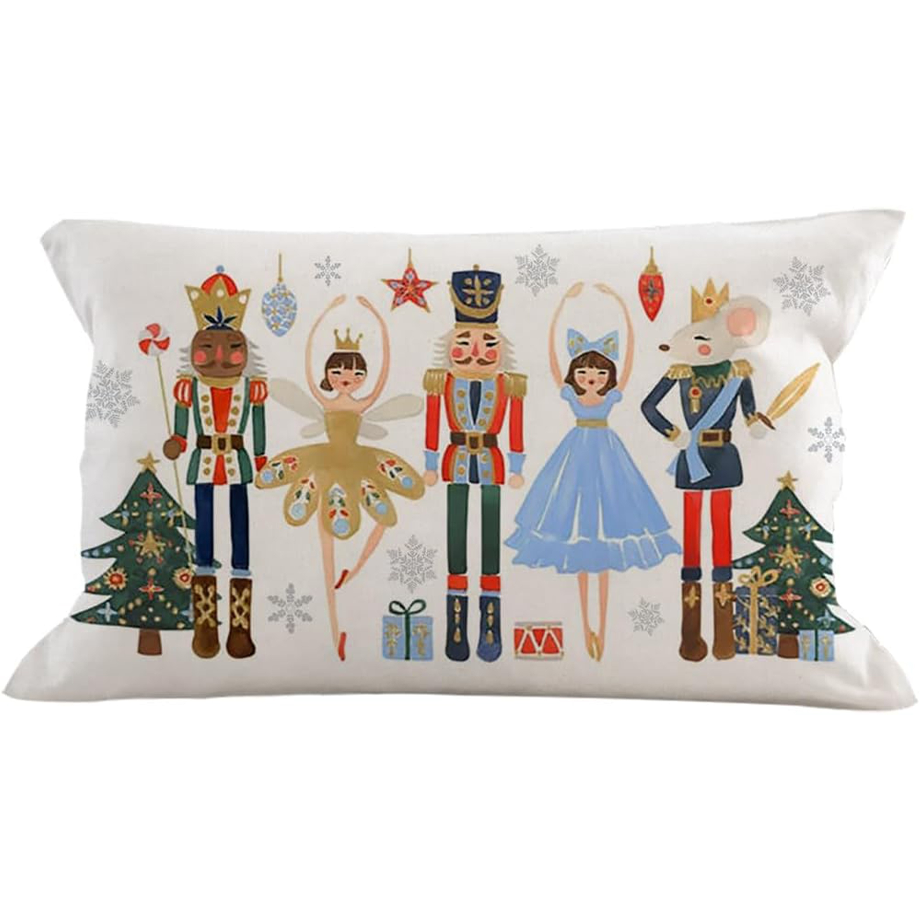 Christmas Tree & Nutcracker Pillow Cover - Zippered, Machine Washable Polyester Cushion Case For Sofa, Bed, And Chair Decor (pillow Not Included)
Christmas Tree & Nutcracker Pillow Cover - Zippered, Machine Washable Polyester Cushion Case For Sofa, Bed, And Chair Decor (pillow Not Included)