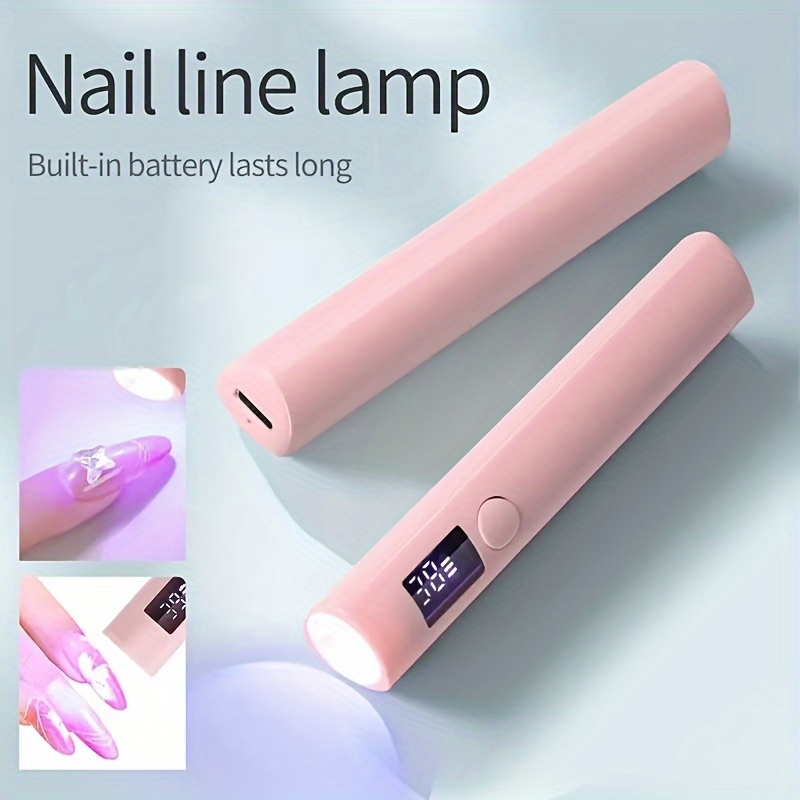 Portable Led Nail Curing Lamp, Mini Nail Art Light With Digital Display, Handheld Usb Rechargeable Manicure Tool For Gel Nails And Nail Drill
Portable Led Nail Curing Lamp, Mini Nail Art Light With Digital Display, Handheld Usb Rechargeable Manicure Tool For Gel Nails And Nail Drill