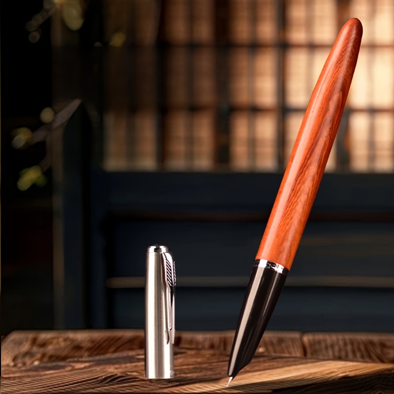 1pc , 0.38mm For Handwriting Practice, Adult Wood-stemmed Classic Retro For Men And Women High-grade Calligraphy Office
1pc , 0.38mm For Handwriting Practice, Adult Wood-stemmed Classic Retro For Men And Women High-grade Calligraphy Office