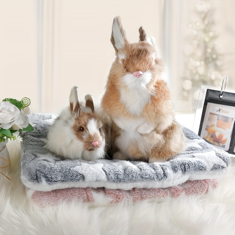 Lit en Peluche pour Animaux - Idéal pour Lapins, Chats & Chiens | Chaleur Épaissie pour le Confort , Matelas pour Animaux, Couverture
Lit en Peluche pour Animaux - Idéal pour Lapins, Chats & Chiens | Chaleur Épaissie pour le Confort , Matelas pour Animaux, Couverture