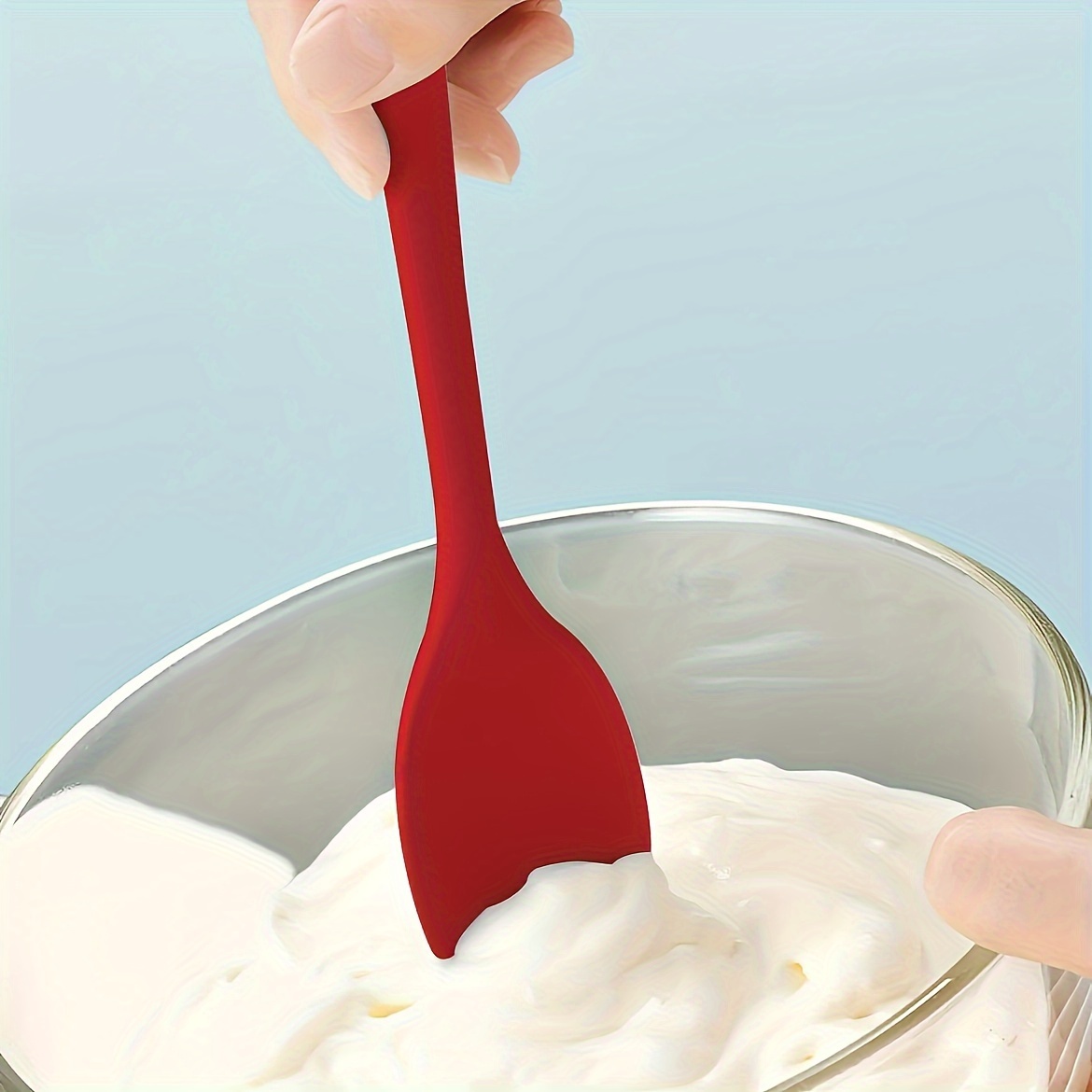 Silicone Kitchen Spoon: Heat Resistant, , Mixing And Cooking Desserts And Sauces - Kitchen Utensils
Silicone Kitchen Spoon: Heat Resistant, , Mixing And Cooking Desserts And Sauces - Kitchen Utensils
