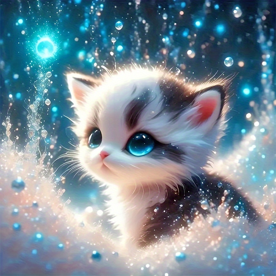 Diy 5d Diamond Painting Kit Animal Cat Pattern Diamond Painting Full Diamond Mosaic Diy Craft Suitable For Home Wall Decoration 20*20cm/7.87*7.87in
Diy 5d Diamond Painting Kit Animal Cat Pattern Diamond Painting Full Diamond Mosaic Diy Craft Suitable For Home Wall Decoration 20*20cm/7.87*7.87in