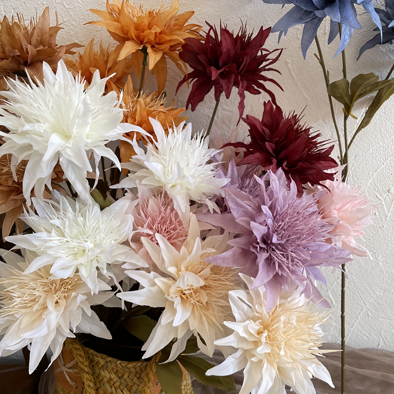 2pcs Elegant 3-head Artificial Flowers In Vibrant Colors - Wedding, Engagement, Home & Hotel Decorations - Polyester, Tabletop Display, No Container Needed
2pcs Elegant 3-head Artificial Flowers In Vibrant Colors - Wedding, Engagement, Home & Hotel Decorations - Polyester, Tabletop Display, No Container Needed