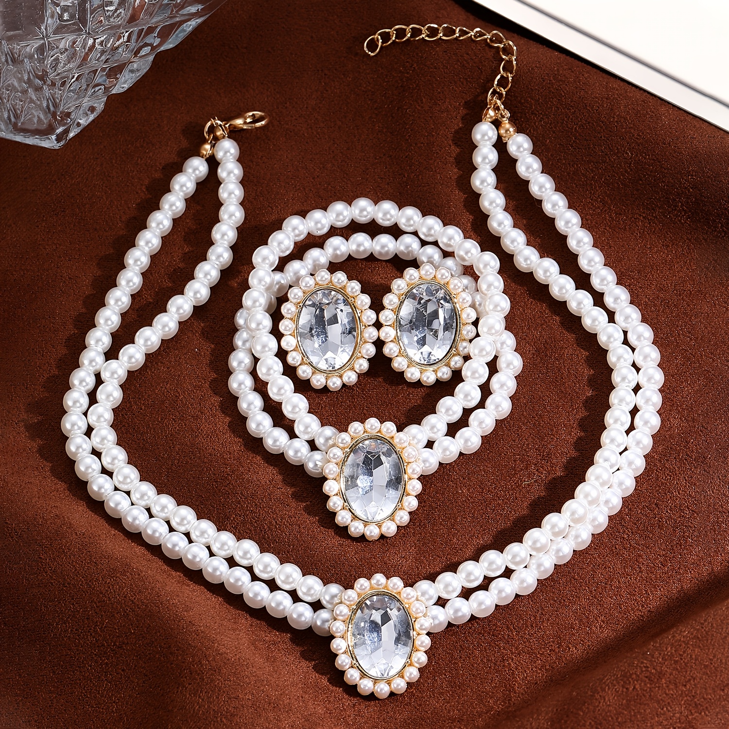 4pcs Jewelry Set For Women - & Necklace, , Bracelet - For Weddings, Parties, And Banquets
4pcs Jewelry Set For Women - & Necklace, , Bracelet - For Weddings, Parties, And Banquets