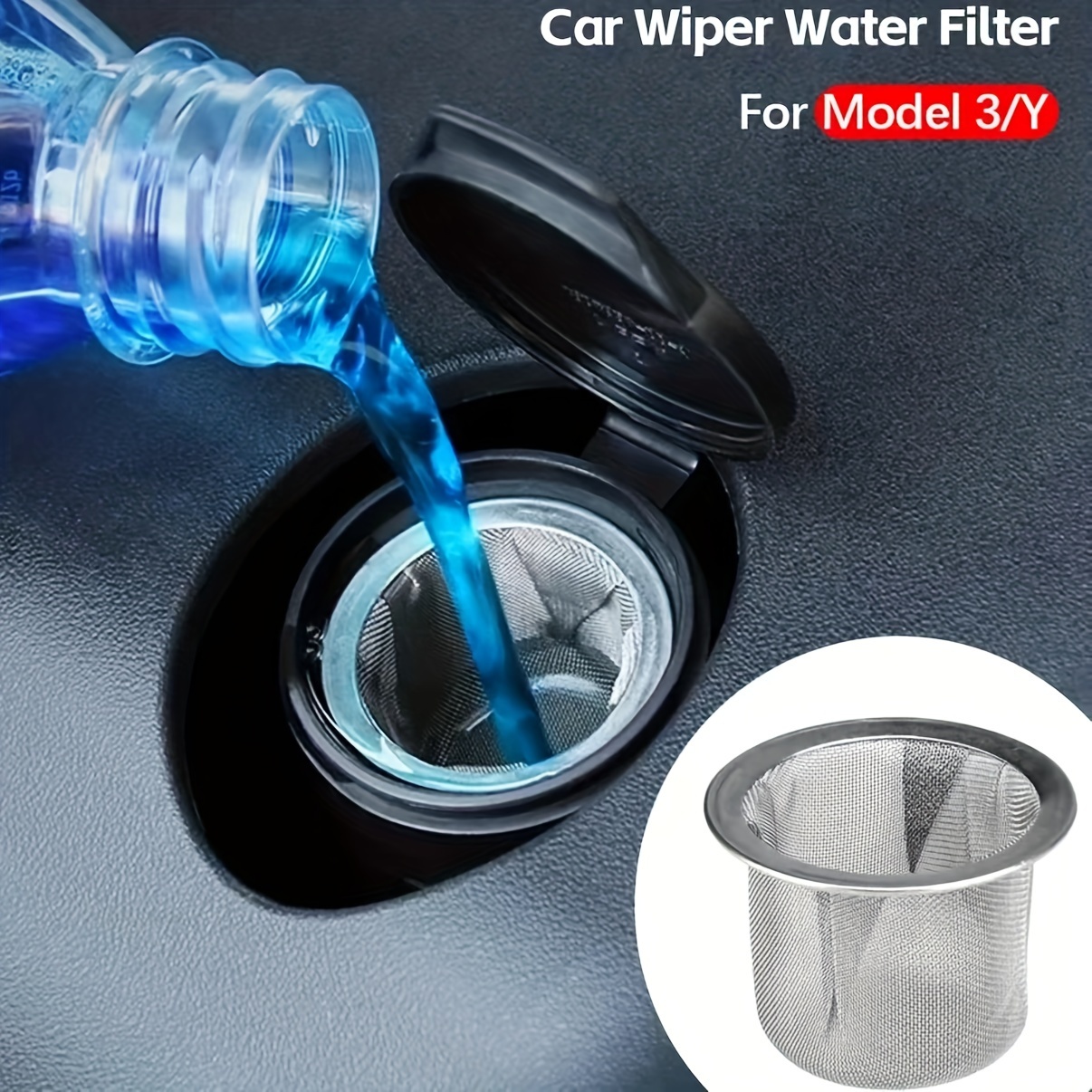 1pc Rainwater Filter Net - Glass Water Filter Net For Model 3/y - Stainless Steel Mesh Filter - Suitable For 1 Year Use
1pc Rainwater Filter Net - Glass Water Filter Net For Model 3/y - Stainless Steel Mesh Filter - Suitable For 1 Year Use