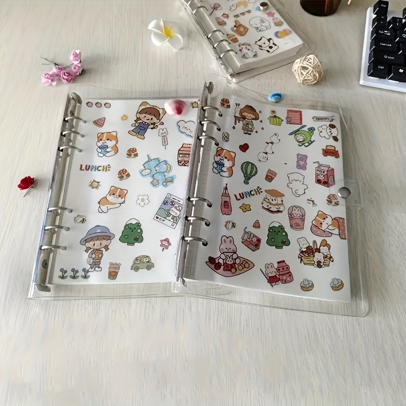 Creative Transparent Pvc Binder With Grid & Lined Sheets - Planner And Journal Cover, Journal Cover
Creative Transparent Pvc Binder With Grid & Lined Sheets - Planner And Journal Cover, Journal Cover