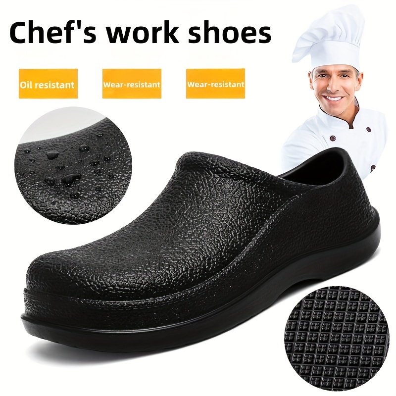 Men's Food Service Restaurant Shoes, Slip Resistant Oil Resistant Eva Shoes Chef Shoes For Kitchen Work Shoes,
Men's Food Service Restaurant Shoes, Slip Resistant Oil Resistant Eva Shoes Chef Shoes For Kitchen Work Shoes,