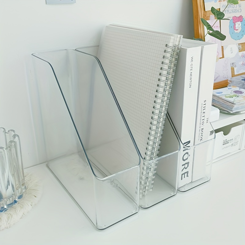 Large-capacity Acrylic Book Stand - Transparent Desktop Organizer For Office Documents, A4 Size Acrylic Desk Organizer Foldable Desk
Large-capacity Acrylic Book Stand - Transparent Desktop Organizer For Office Documents, A4 Size Acrylic Desk Organizer Foldable Desk
