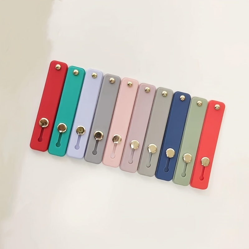2/10 Pack Silicone Phone Ring Holder, Solid Color Sliding Back Mount, Adhesive Grip Stand For Smartphones
2/10 Pack Silicone Phone Ring Holder, Solid Color Sliding Back Mount, Adhesive Grip Stand For Smartphones