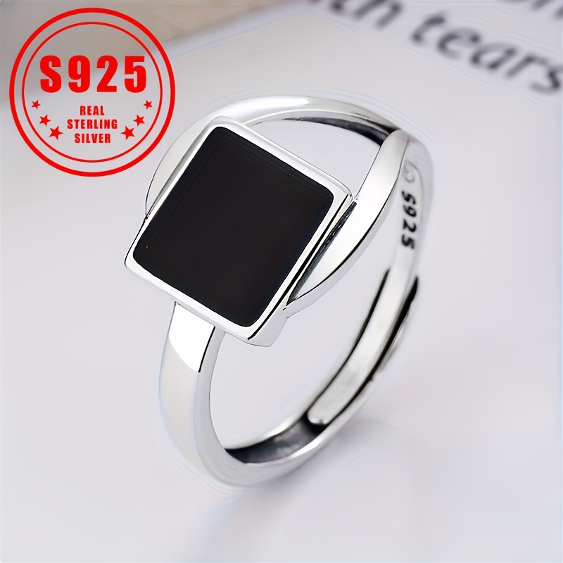 Trendy 925 Sterling Silvery Adjustable Ring - Unisex Design, Vintage & , Ideal For All .
Trendy 925 Sterling Silvery Adjustable Ring - Unisex Design, Vintage & , Ideal For All .