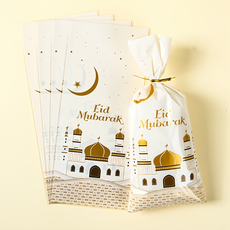 25/50/100pcs, Eid Candy Bags, 12.5*27.2cm, Castle White Bags, Ramadan Decoration For Home, Party Supplies, Ramadan Decoration, Eid Al-fitr Gifts
25/50/100pcs, Eid Candy Bags, 12.5*27.2cm, Castle White Bags, Ramadan Decoration For Home, Party Supplies, Ramadan Decoration, Eid Al-fitr Gifts