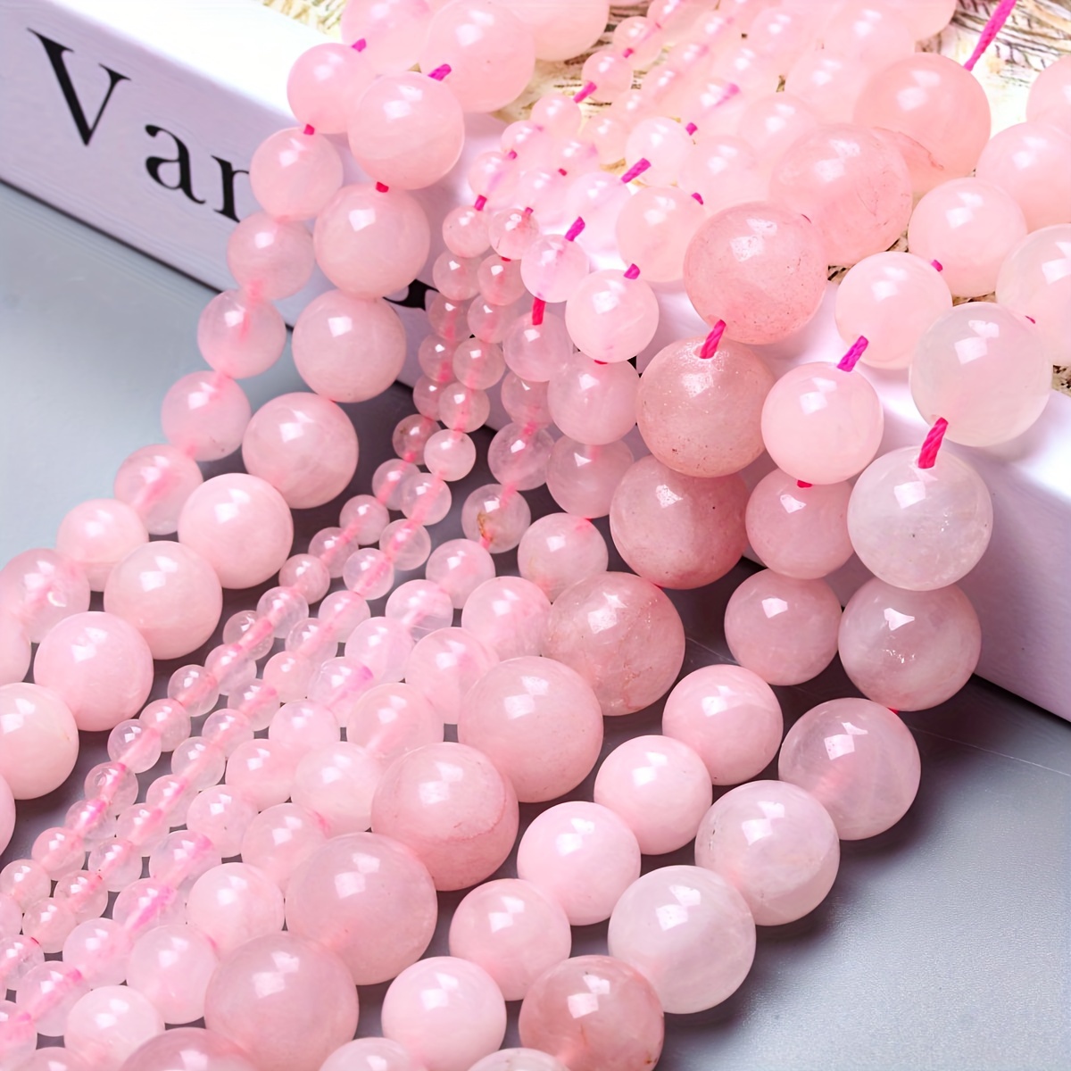 Pink Rose Quartz Beads Set: 60/50/40/30/20mm, 4/6/8/10/12mm, Diy Handmade Jewelry, Stone Beads, Necklace, Earrings, Pendant, Craft Supplies
Pink Rose Quartz Beads Set: 60/50/40/30/20mm, 4/6/8/10/12mm, Diy Handmade Jewelry, Stone Beads, Necklace, Earrings, Pendant, Craft Supplies