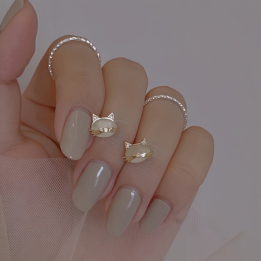1 Pair Elegant Cat Stud Earrings For Women, Cute Alloy Fashion Ear Jewelry, , Parties, And Celebrations, Accessory
1 Pair Elegant Cat Stud Earrings For Women, Cute Alloy Fashion Ear Jewelry, , Parties, And Celebrations, Accessory