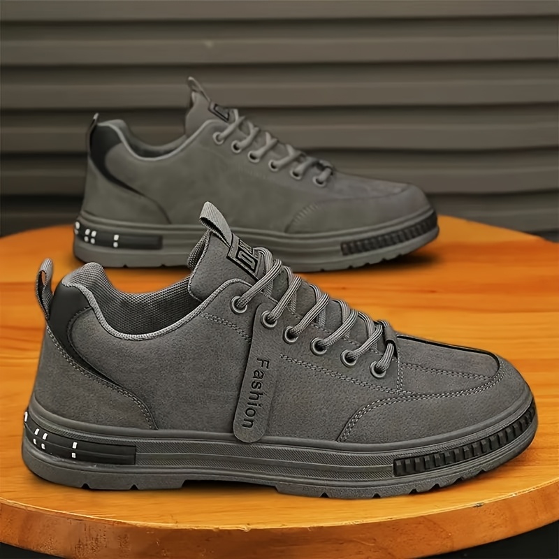 Men' Classic Work Boots - Comfortable, Non-slip Lace-up Casual Shoes For Outdoor Activities, Wear
Men' Classic Work Boots - Comfortable, Non-slip Lace-up Casual Shoes For Outdoor Activities, Wear