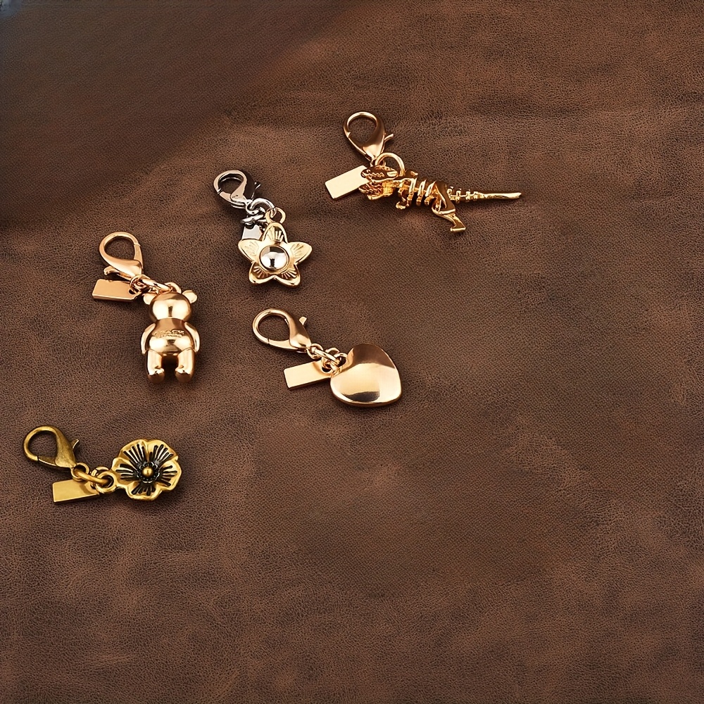 1 Creative Alloy Keychain Pendant - Golden- Bear, , And Star Charms With Blue Accents, Fashionable Backpack Accessory For Women, Stylish Key Holder|elegant Accessory| , Bear Jewelry
1 Creative Alloy Keychain Pendant - Golden- Bear, , And Star Charms With Blue Accents, Fashionable Backpack Accessory For Women, Stylish Key Holder|elegant Accessory| , Bear Jewelry