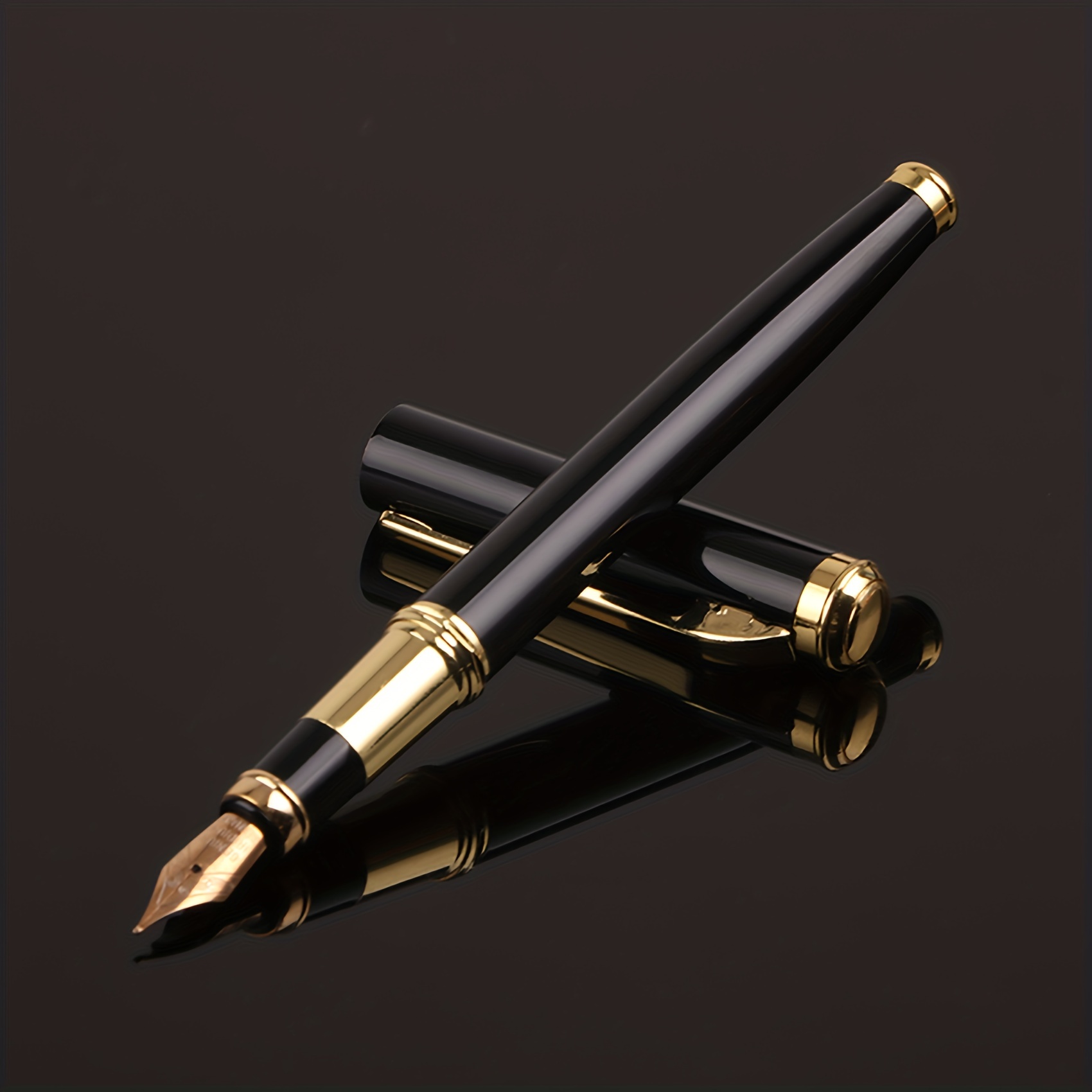 1pc Huashi Lai 2024 Design High Quality Black Ink Pen, Fine Selling Luxury Metal Pen, Black Red Classic Pen, Professional Ink Pen, Birthday Gift For Men And Women
1pc Huashi Lai 2024 Design High Quality Black Ink Pen, Fine Selling Luxury Metal Pen, Black Red Classic Pen, Professional Ink Pen, Birthday Gift For Men And Women