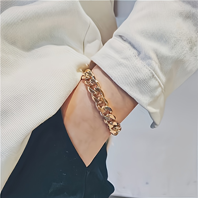 Men's Fashion Bohemian Style 6mm Nk Chain Bracelet, Uncoated Premium Metal, Stainless Steel, No Magnetic, High-end Gift For Boyfriend
Men's Fashion Bohemian Style 6mm Nk Chain Bracelet, Uncoated Premium Metal, Stainless Steel, No Magnetic, High-end Gift For Boyfriend