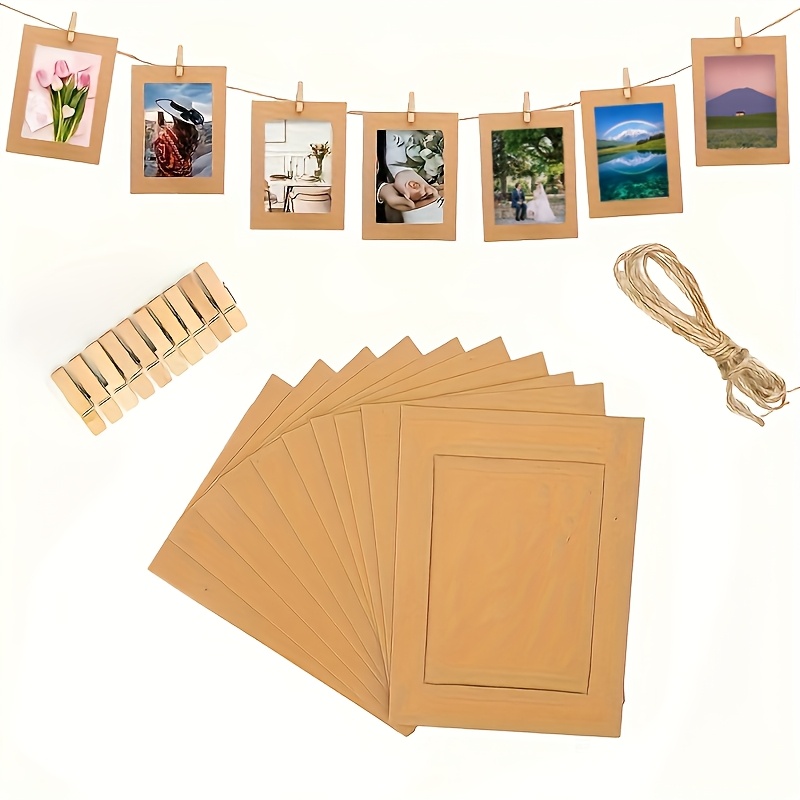 1set, Vintage Cowhide Hanging Paper Black Photo Frame, Flag Banner With Twine Clip Home Decor Party Decor
1set, Vintage Cowhide Hanging Paper Black Photo Frame, Flag Banner With Twine Clip Home Decor Party Decor