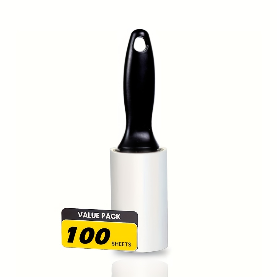 Extra Pet Hair Remover Lint Roller, Sheets Per Roller - Ideal For Clothes, Furniture, And Carpet, Removes Hair
Extra Pet Hair Remover Lint Roller, Sheets Per Roller - Ideal For Clothes, Furniture, And Carpet, Removes Hair