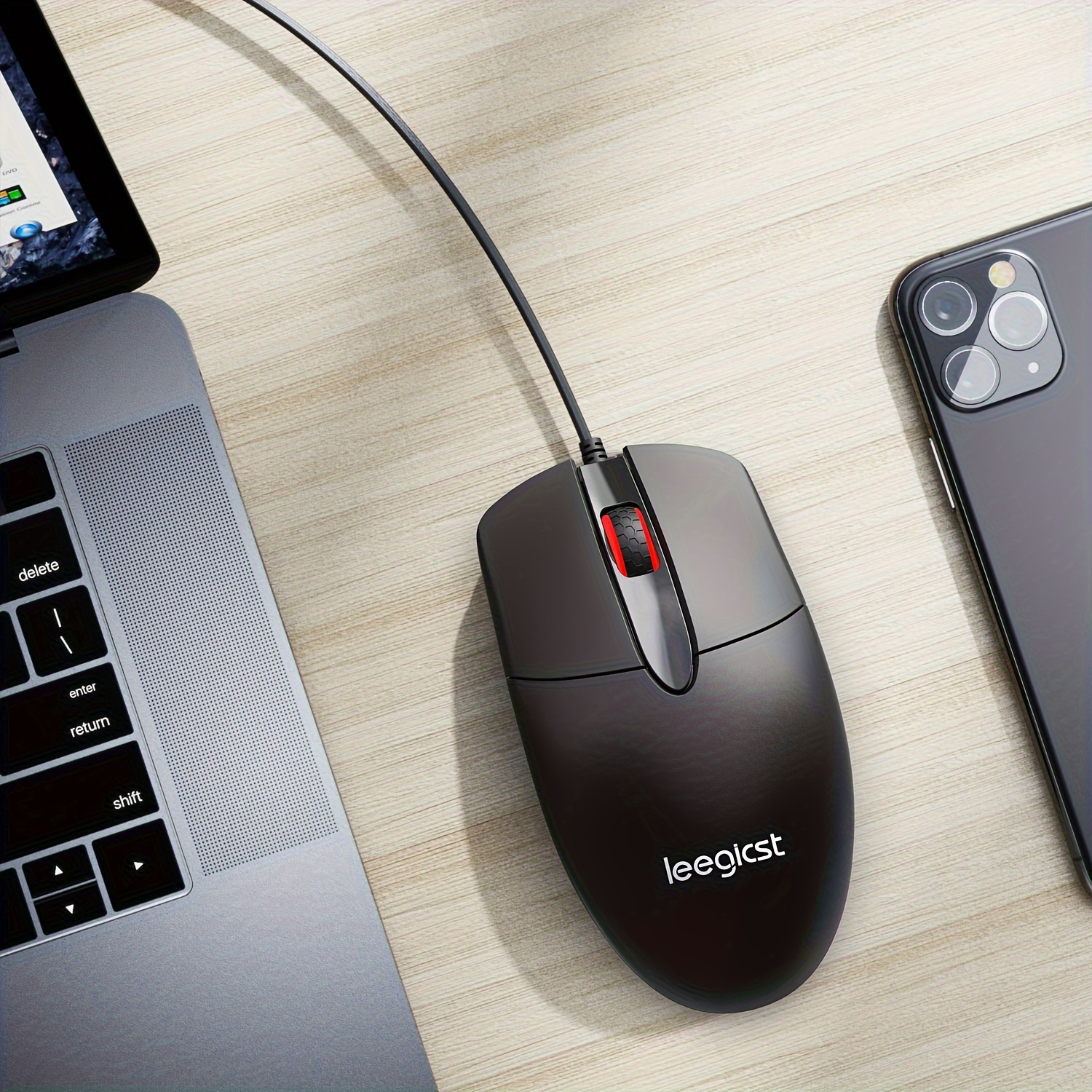 Leegist Ergonomic Optical Wired Mouse - , Plastic, Esports & Office Theme, Corded Electric, Compatible With , Flag Embellishment, No Battery Required
Leegist Ergonomic Optical Wired Mouse - , Plastic, Esports & Office Theme, Corded Electric, Compatible With , Flag Embellishment, No Battery Required