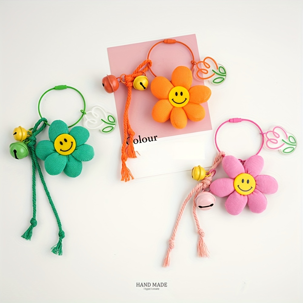 1pc Cute Flowers Keychain Pendant, Round With Girl Bags, Students School Bags Hanging Ornaments
1pc Cute Flowers Keychain Pendant, Round With Girl Bags, Students School Bags Hanging Ornaments