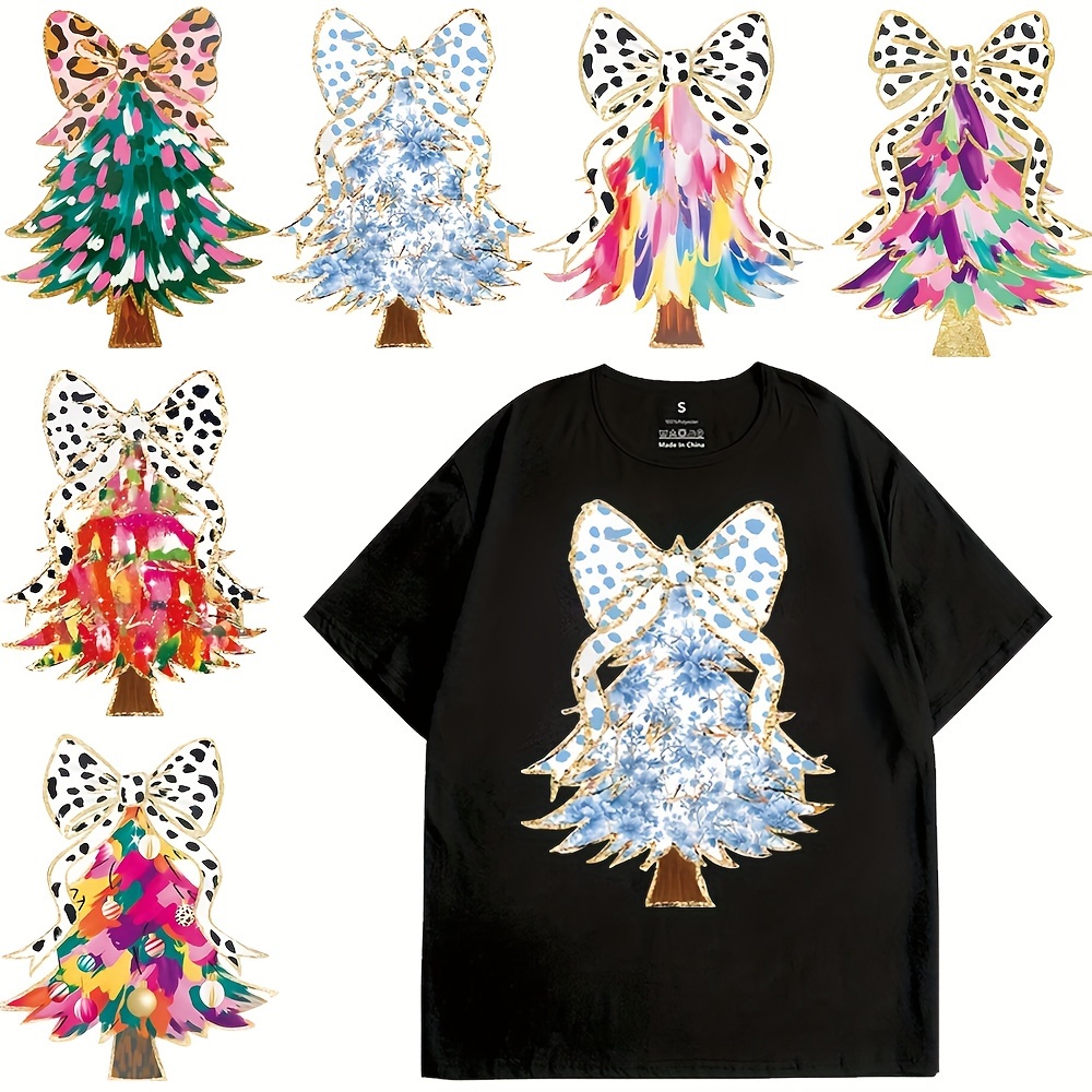 Christmas Day Bow And Tree Pattern Hot Transfer Stickers Diy Heat Transfer Stickers Suitable For Diy Washable Stickers Handmade Heat Transfer Clothing , Textile Decoration Hot Transfer Stickers
Christmas Day Bow And Tree Pattern Hot Transfer Stickers Diy Heat Transfer Stickers Suitable For Diy Washable Stickers Handmade Heat Transfer Clothing , Textile Decoration Hot Transfer Stickers