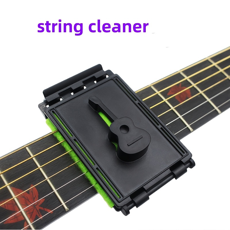Easy-to-use Guitar & Bass String Cleaner - Essential Musical Instrument Maintenance Accessory, Black
Easy-to-use Guitar & Bass String Cleaner - Essential Musical Instrument Maintenance Accessory, Black