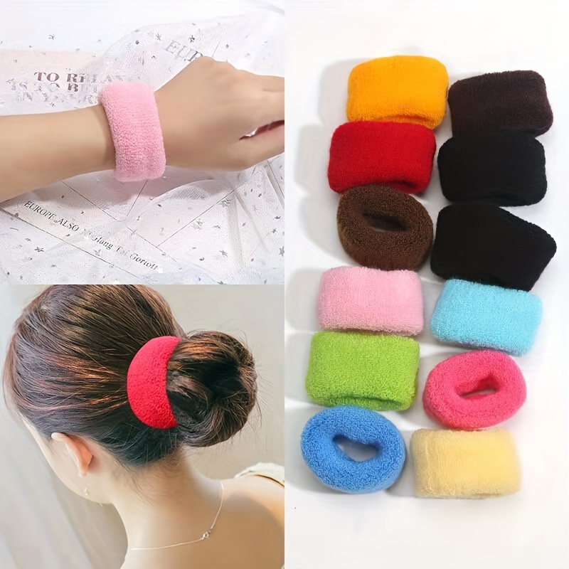 12pcs Set Of High , Hair Ties For Ponytails - Soft Fabric, Cute And , Suitable For All Hair Types
12pcs Set Of High , Hair Ties For Ponytails - Soft Fabric, Cute And , Suitable For All Hair Types