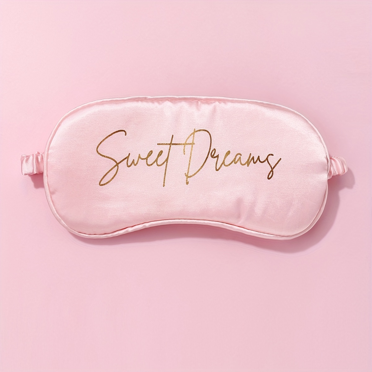Pink Satin Sleep Mask With Lettering - Soft & Comfortable, Casual Attire And , Stylish Accessory For Teens 15+, For Autumn
Pink Satin Sleep Mask With Lettering - Soft & Comfortable, Casual Attire And , Stylish Accessory For Teens 15+, For Autumn