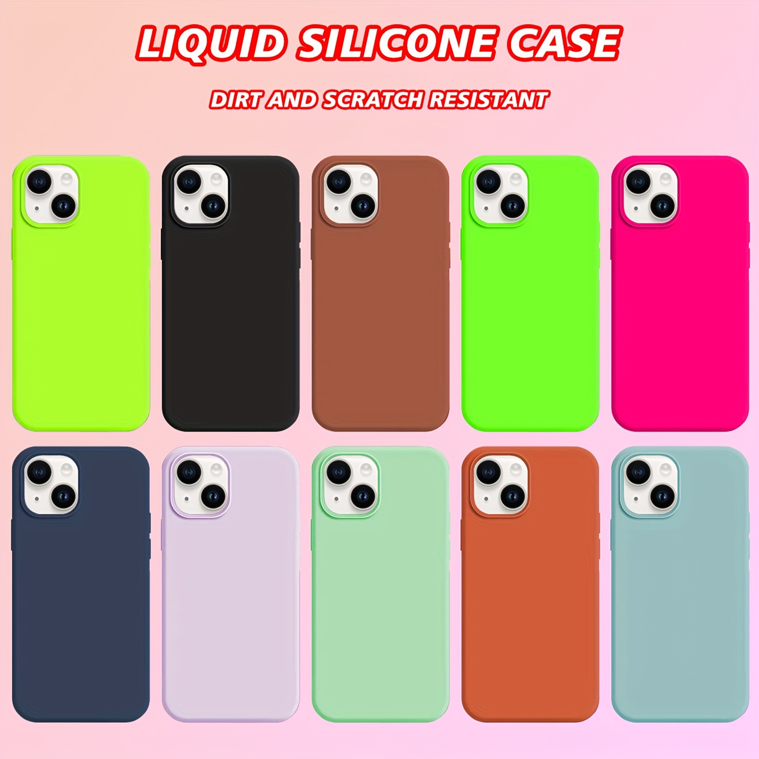 1 Luxury Wireless Charging Mobile Phone Case, For Iphone 15 14 11 Pro Shockproof Liquid Silicone Ultra-thin Protective Case
1 Luxury Wireless Charging Mobile Phone Case, For Iphone 15 14 11 Pro Shockproof Liquid Silicone Ultra-thin Protective Case
