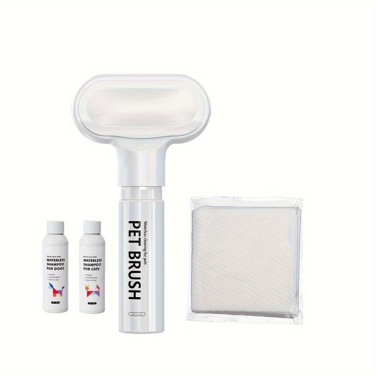 Pet No-wash Foam Dry Cleaning Brush Special Cotton Towel Defloating Brush Cat Hair Dog Hair Cleaner Pet Comb
Pet No-wash Foam Dry Cleaning Brush Special Cotton Towel Defloating Brush Cat Hair Dog Hair Cleaner Pet Comb