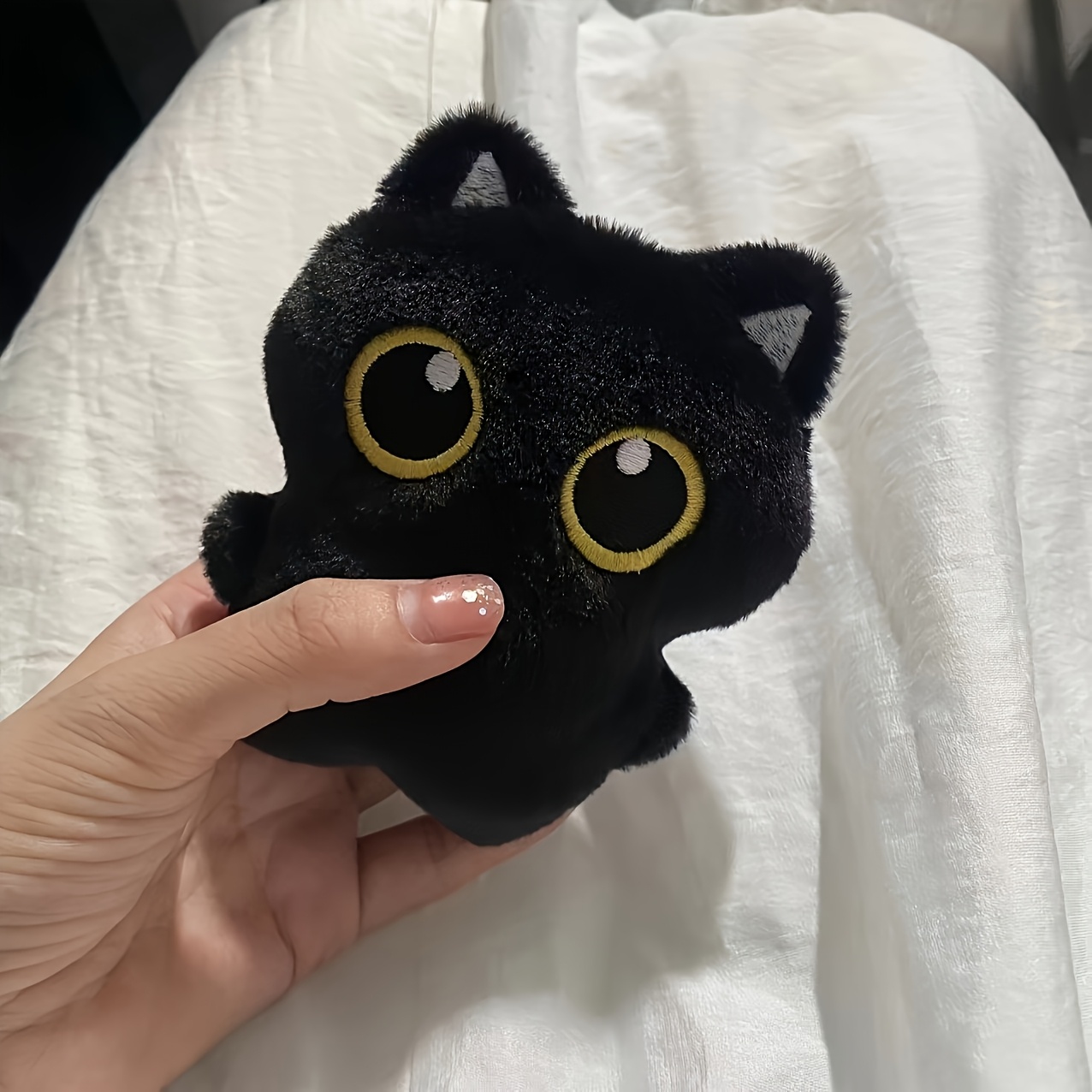 2pcs Cute Black Cat Plush Toy With - Soft, Fluffy Cartoon Cat Chew Toy & Backpack Ornament, Battery-free, Ideal For And Exercise, Cat Toys
2pcs Cute Black Cat Plush Toy With - Soft, Fluffy Cartoon Cat Chew Toy & Backpack Ornament, Battery-free, Ideal For And Exercise, Cat Toys
