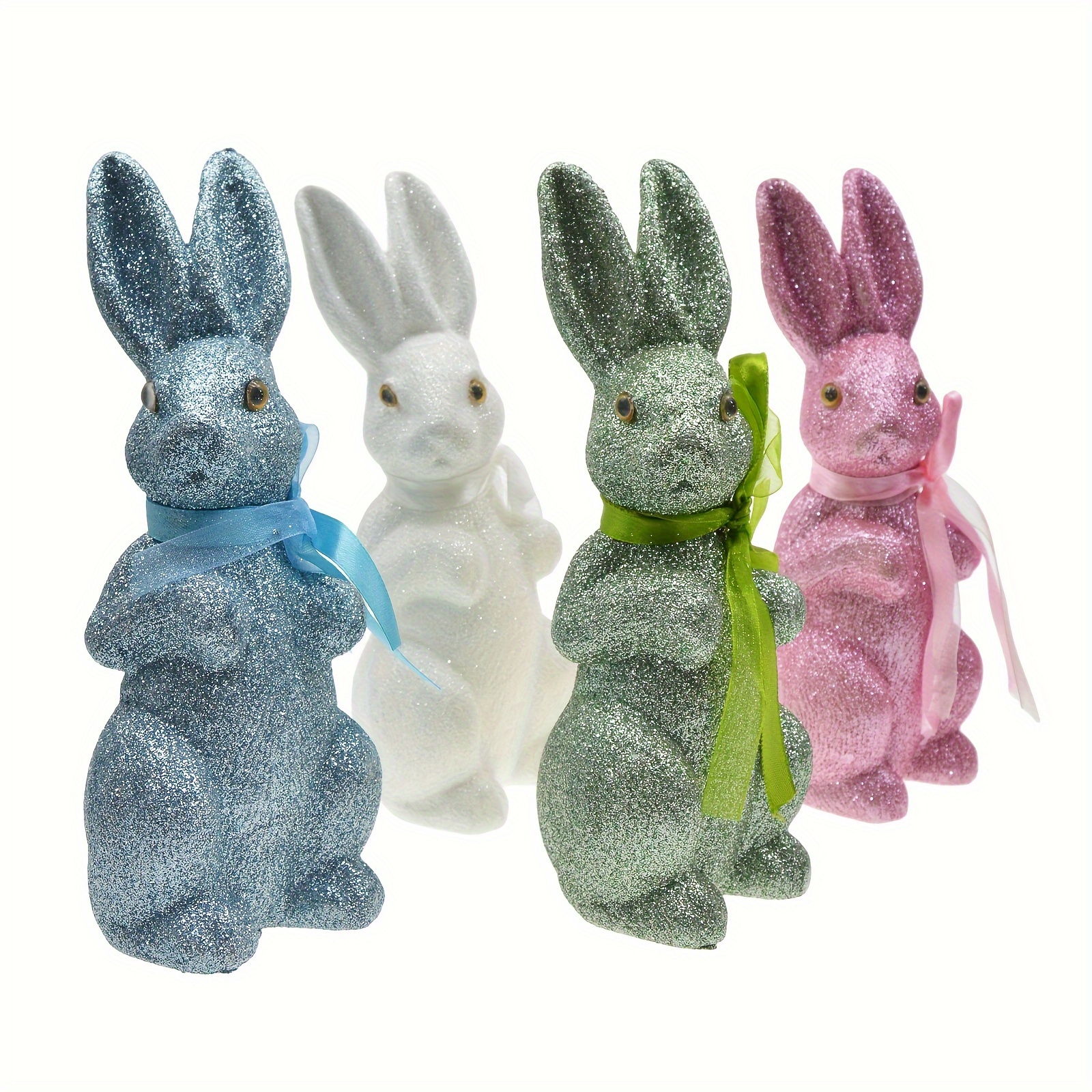 1pc 8.27in Easter Fine Glitter Rabbit Statue Decoration, Desktop Garden Micro Landscape Decoration Easter Rabbit Ornament
1pc 8.27in Easter Fine Glitter Rabbit Statue Decoration, Desktop Garden Micro Landscape Decoration Easter Rabbit Ornament