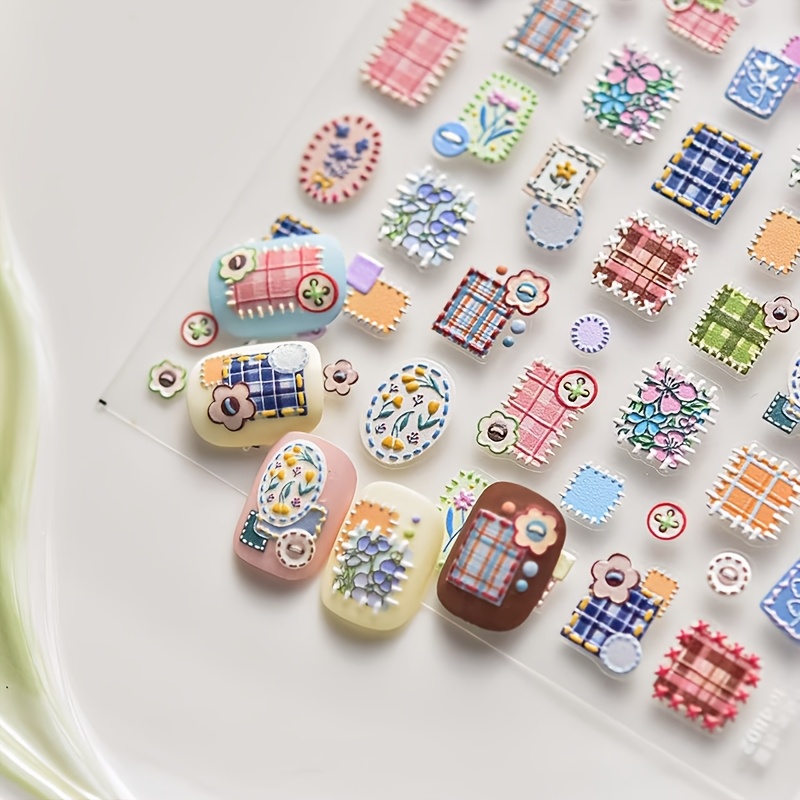5d Macaron Flower Nail Sticker Button Cloth Small Flower Nail Sticker Color Nail Decoration
5d Macaron Flower Nail Sticker Button Cloth Small Flower Nail Sticker Color Nail Decoration