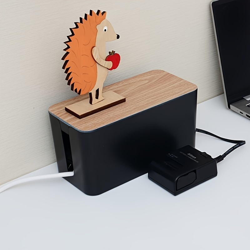 1/2pcs Cable Management Box, Grain Cord Organizer Box To Hide Wires & Power Strips Desk Cord Organizer Box Cable Box Organize, 5 Free Reusable Wire Ties Extra (black)
1/2pcs Cable Management Box, Grain Cord Organizer Box To Hide Wires & Power Strips Desk Cord Organizer Box Cable Box Organize, 5 Free Reusable Wire Ties Extra (black)
