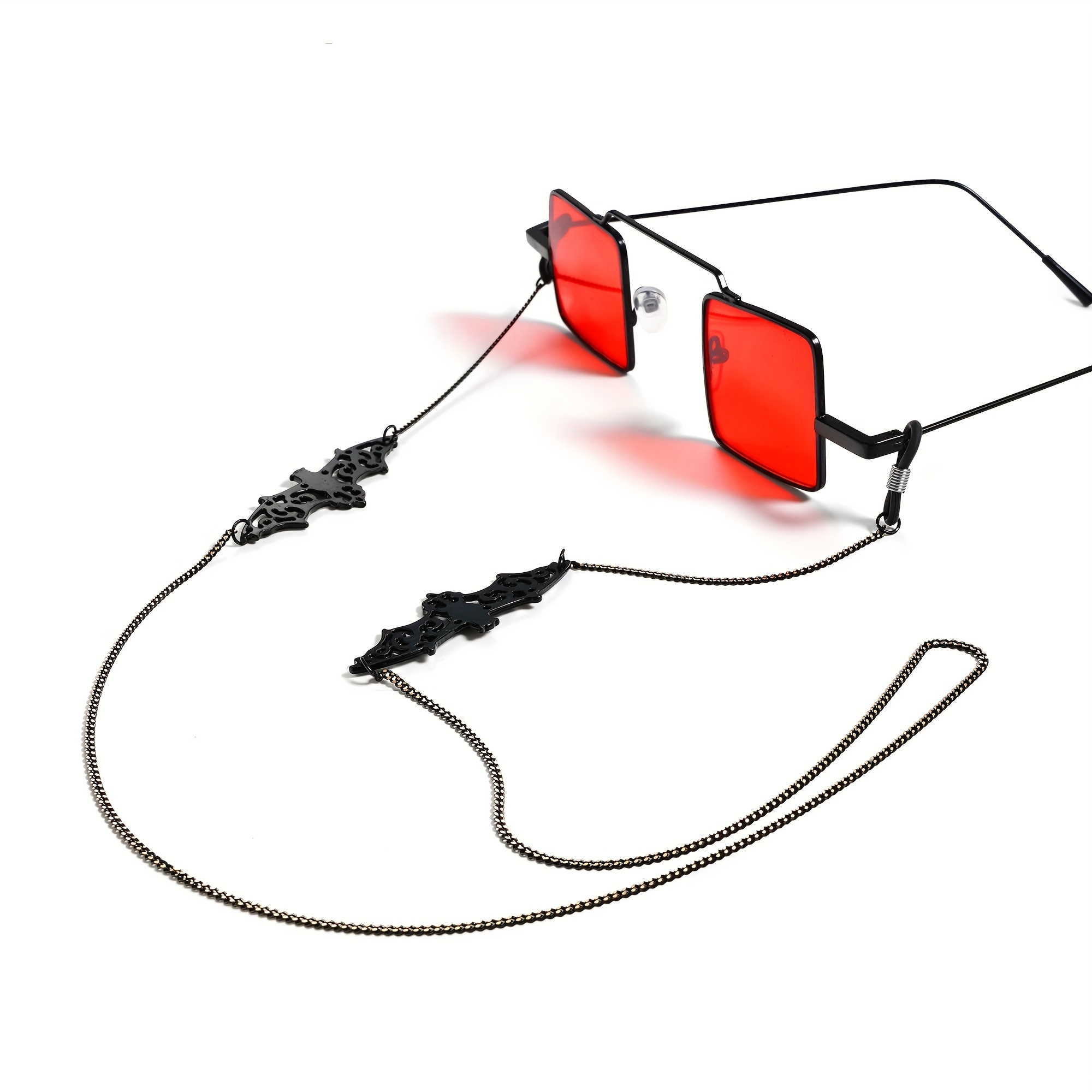 Halloween Party Glasses Chain Gothic Fashion Glasses Glasses Hanging Neck Mask Chain For Women Men
Halloween Party Glasses Chain Gothic Fashion Glasses Glasses Hanging Neck Mask Chain For Women Men