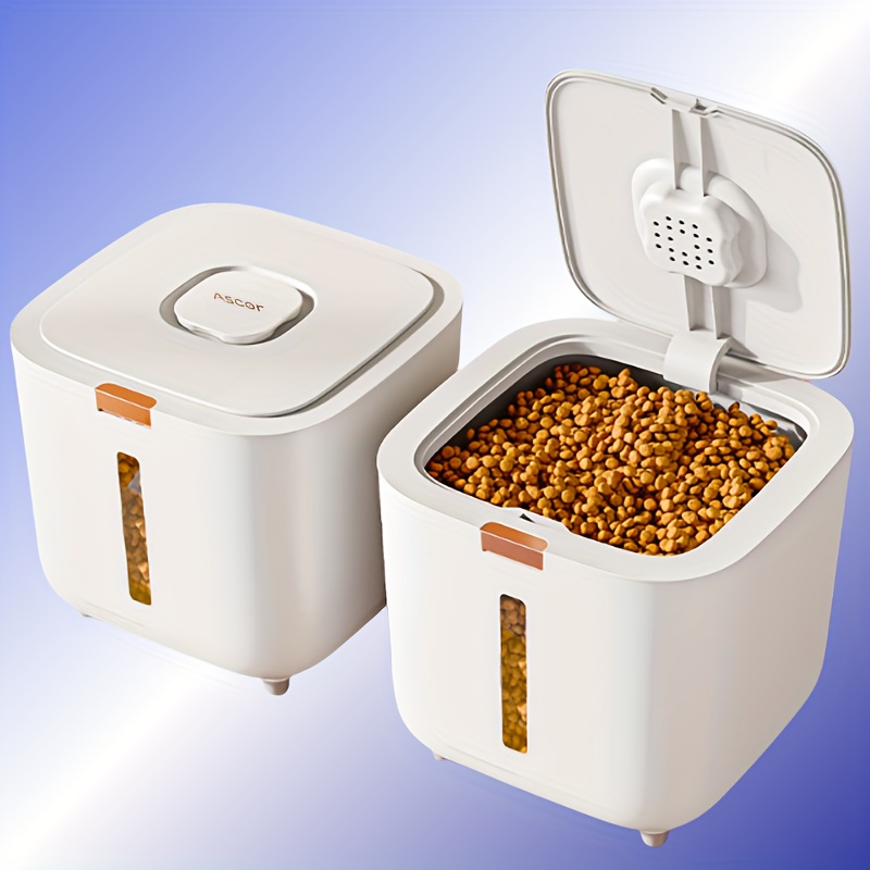 Large Airtight Pet Food Storage Container - Moisture & , Non-slip Base For Cat And Dog Dry Food
Large Airtight Pet Food Storage Container - Moisture & , Non-slip Base For Cat And Dog Dry Food