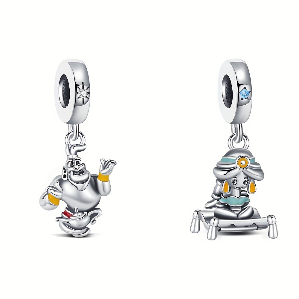 1pc Keq Elegant Cute Animal Theme Charm, 925 Silver Plated With Synthetic Zirconia, Fashion Jewelry For Women, Ideal For & Gift-, Fits All
1pc Keq Elegant Cute Animal Theme Charm, 925 Silver Plated With Synthetic Zirconia, Fashion Jewelry For Women, Ideal For & Gift-, Fits All