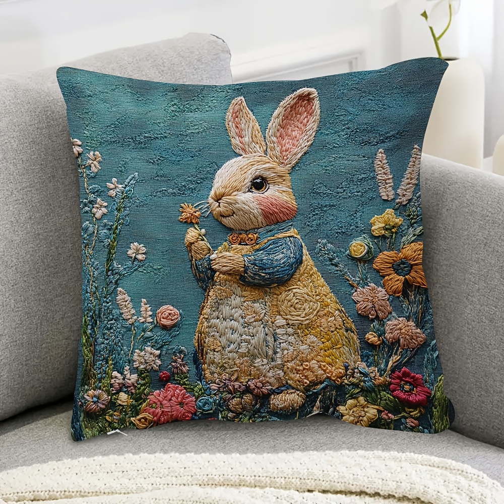 1pc Vintage Pillow Cover, 18x18inch Short Plush, Hand Wash Only, Polyester, Woven, Decorative Case For Home, Office, Car, Sofa, - Jsxbj1128
1pc Vintage Pillow Cover, 18x18inch Short Plush, Hand Wash Only, Polyester, Woven, Decorative Case For Home, Office, Car, Sofa, - Jsxbj1128