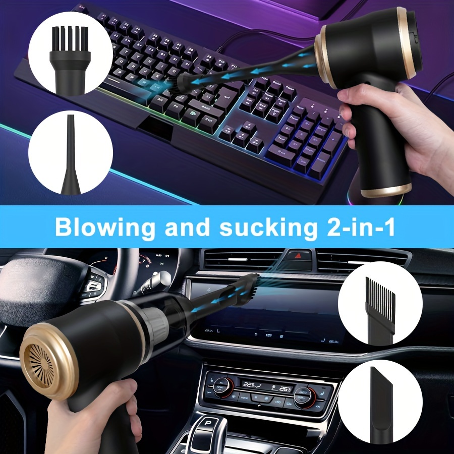 1pc Powerful Handheld Vacuum Cleaner, Small, Wireless, Strong Suction For Home, Car, And Desktop Cleaning
1pc Powerful Handheld Vacuum Cleaner, Small, Wireless, Strong Suction For Home, Car, And Desktop Cleaning