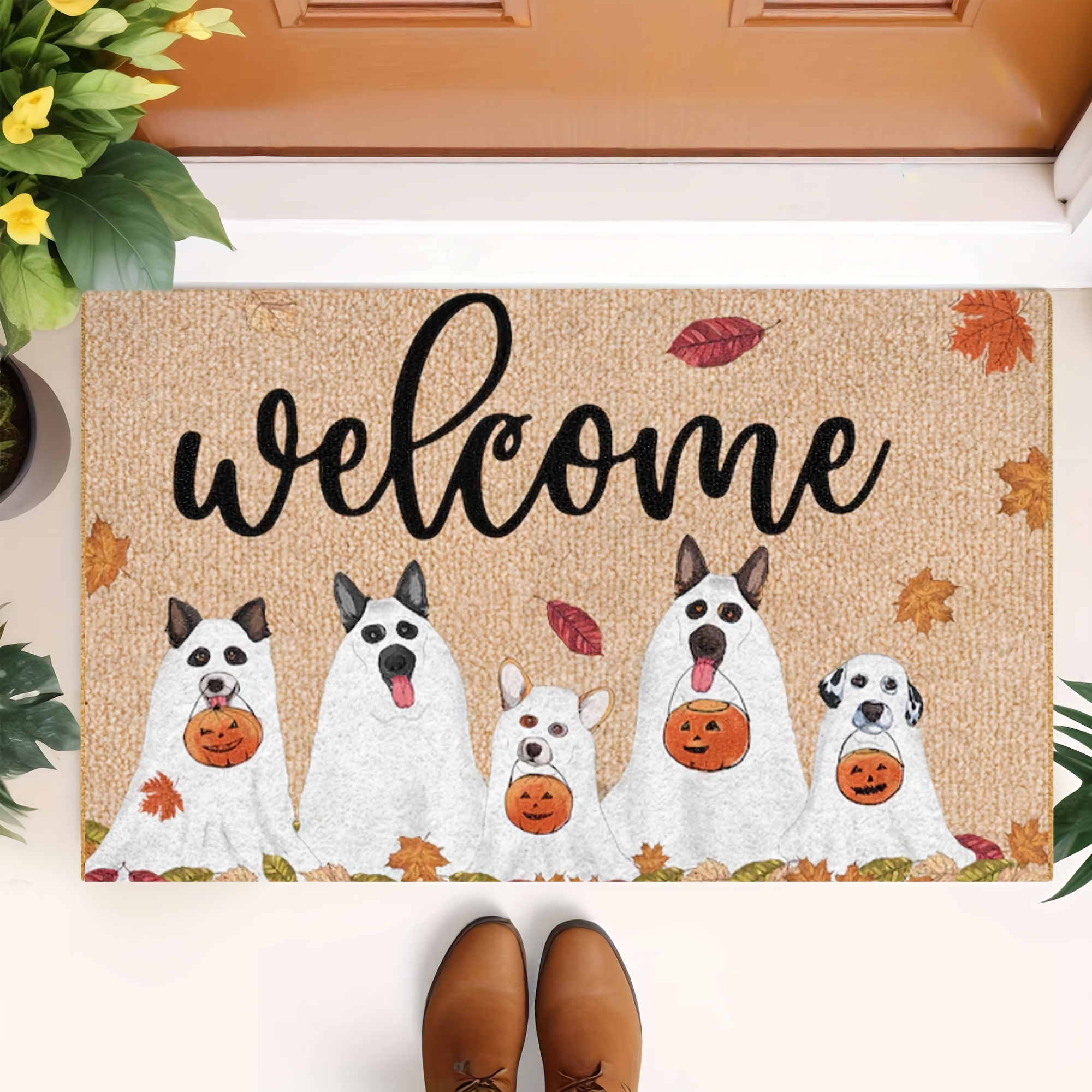 Funny Dog Doormat, Welcome Mat, Pumpkin Dog Door Mat, Decor, Fall Doormat, Fall Autumn Decor, Gifts
Funny Dog Doormat, Welcome Mat, Pumpkin Dog Door Mat, Decor, Fall Doormat, Fall Autumn Decor, Gifts