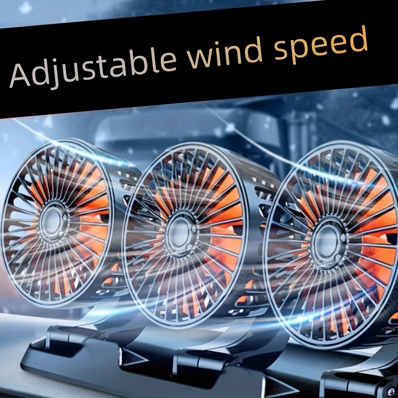 Car Fan 3 Fan Car Number Plate, High Wind Speed Strong Wind, Keep Your Vehicle Cool And Comfortable Car Universal
Car Fan 3 Fan Car Number Plate, High Wind Speed Strong Wind, Keep Your Vehicle Cool And Comfortable Car Universal