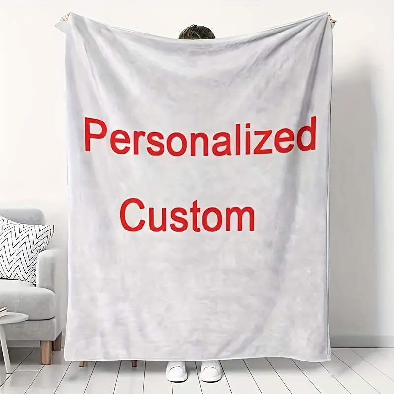 Custom Photo Flannel Throw Blanket - , Cozy & Warm For Couch, Bed, Camping & Travel - Perfect Gift
Custom Photo Flannel Throw Blanket - , Cozy & Warm For Couch, Bed, Camping & Travel - Perfect Gift