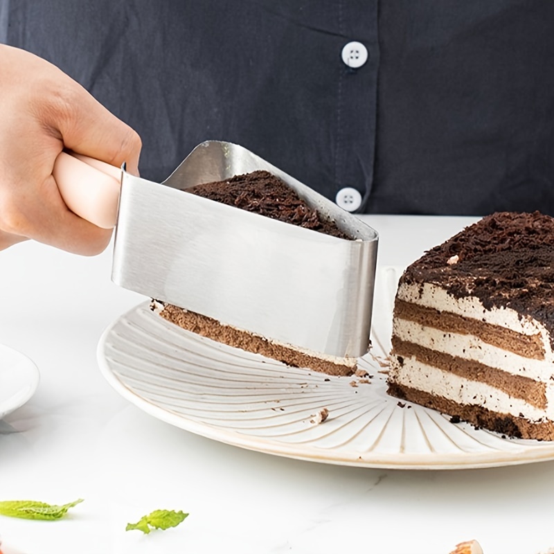 Professional Stainless Steel Cake - Triangle Cutter & Separator For Perfect Slices, Ideal For Desserts, Birthday Parties, Pizza & Cheesecakes
Professional Stainless Steel Cake - Triangle Cutter & Separator For Perfect Slices, Ideal For Desserts, Birthday Parties, Pizza & Cheesecakes