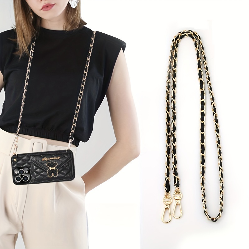 Fashion Crossbody Phone Chain, Lightweight Shoulder Bag Chain Accessory, Diy Replacement Handbag Chain
Fashion Crossbody Phone Chain, Lightweight Shoulder Bag Chain Accessory, Diy Replacement Handbag Chain